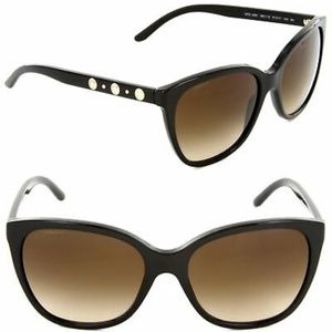 VERSACE Sunglasses VE 4281 GB1/13 Black / Brown Gradient Lens [57-17-140]